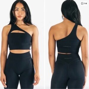 NWT Alphalete Women's Alphalux Asymmetrical